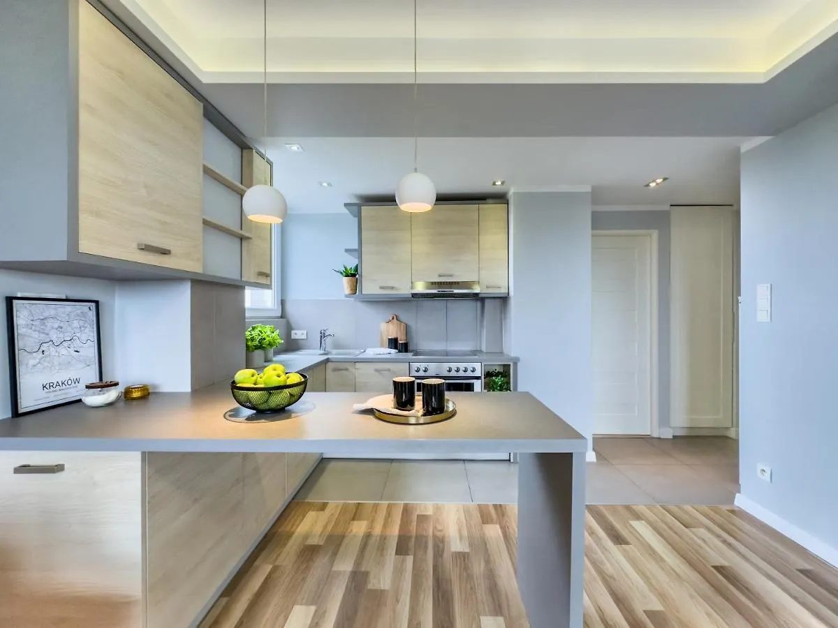Apartament Z Widokiem Na Panorame Miasta Kraków