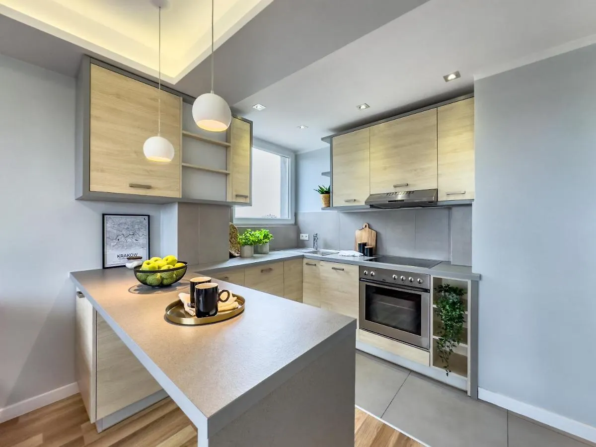 Apartament Z Widokiem Na Panorame Miasta Kraków