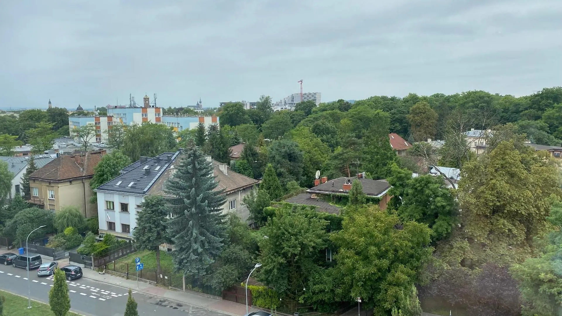 Apartament Z Widokiem Na Panorame Miasta Kraków Polska